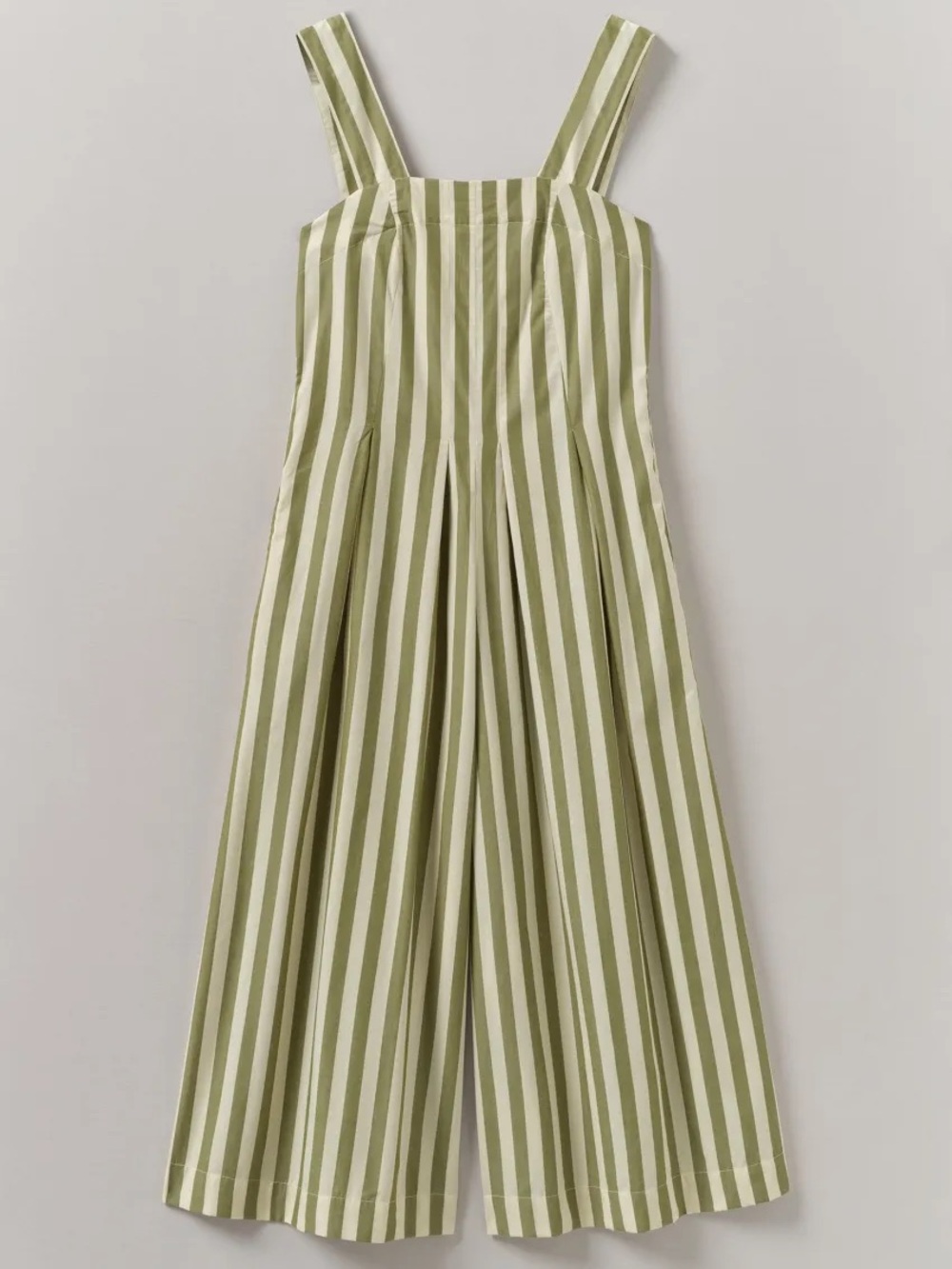 NWOT TOAST Oyo Stripe Cotton Jumpsuit | Calla Green